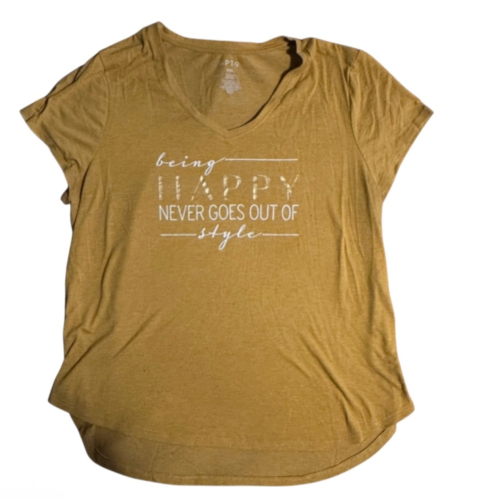 Apt 9 Woman Graphic Tee